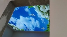 Gergi tavan Kadýköy, barisol tavan Kadýköy gökyüzü resimli tavan uygulamasý