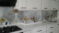 Fatih'te üç boyutlu mutfak tezgah arasý cam kaplama